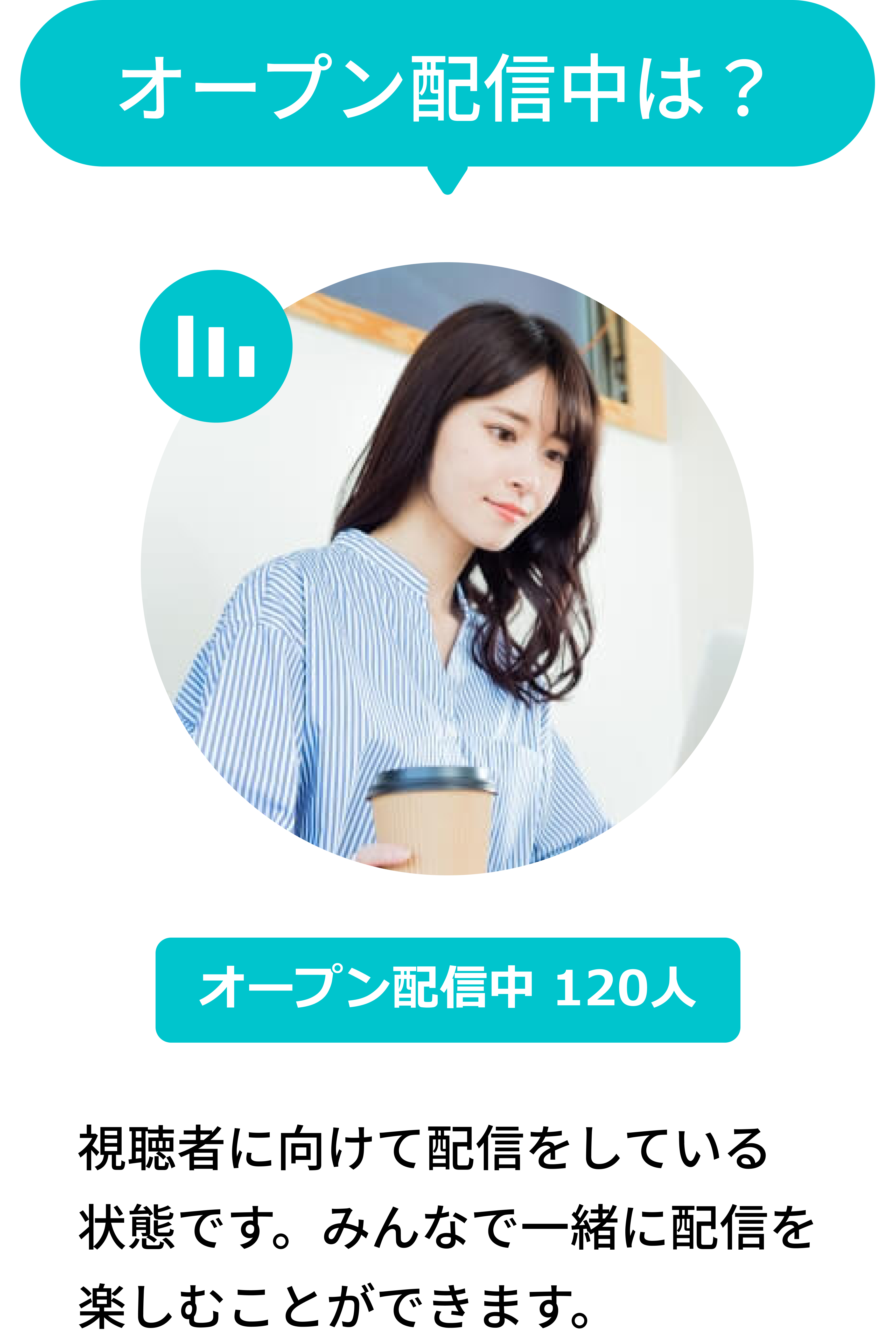 オープン配信中は？